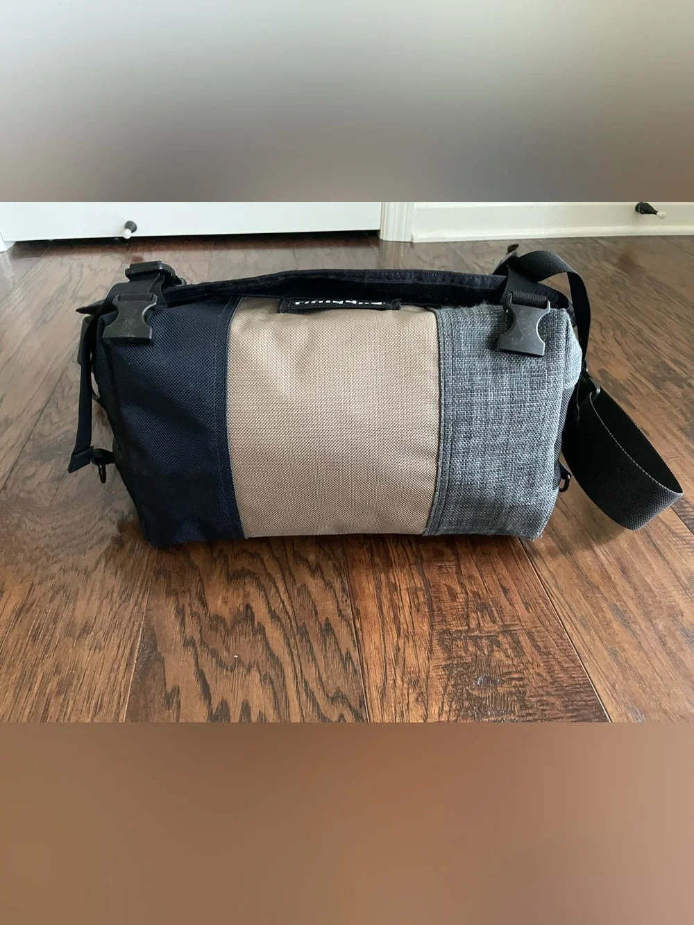 Timbuk2 Messenger Bag in Black, Tan & Gray